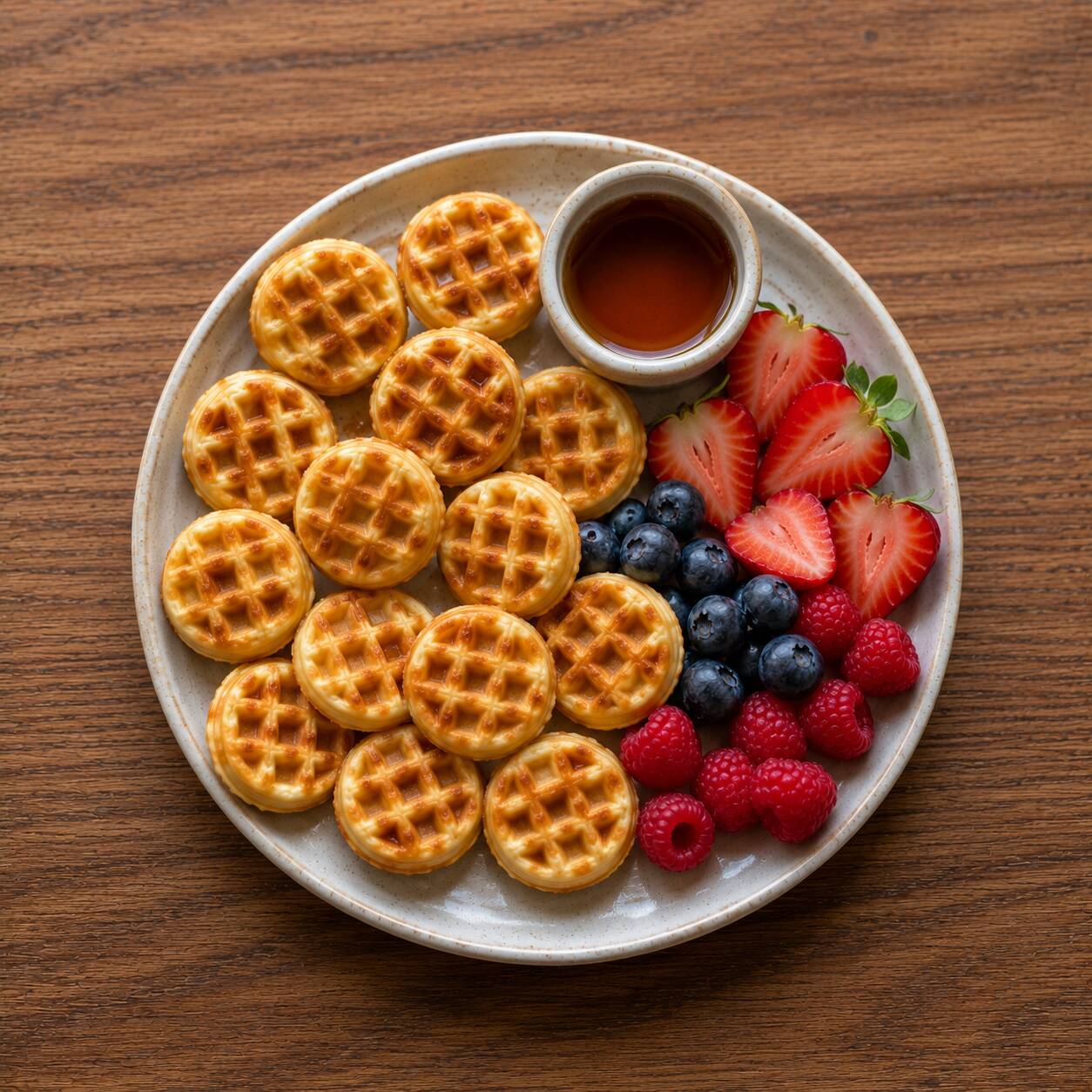 Orden mini waffles 15 pz