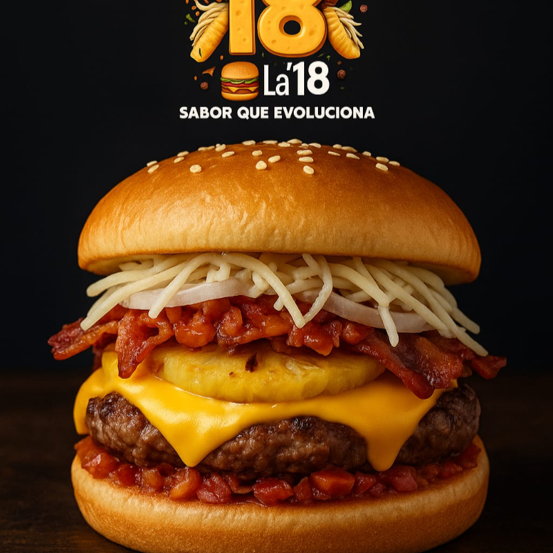 Hamburguesa Hawaiana