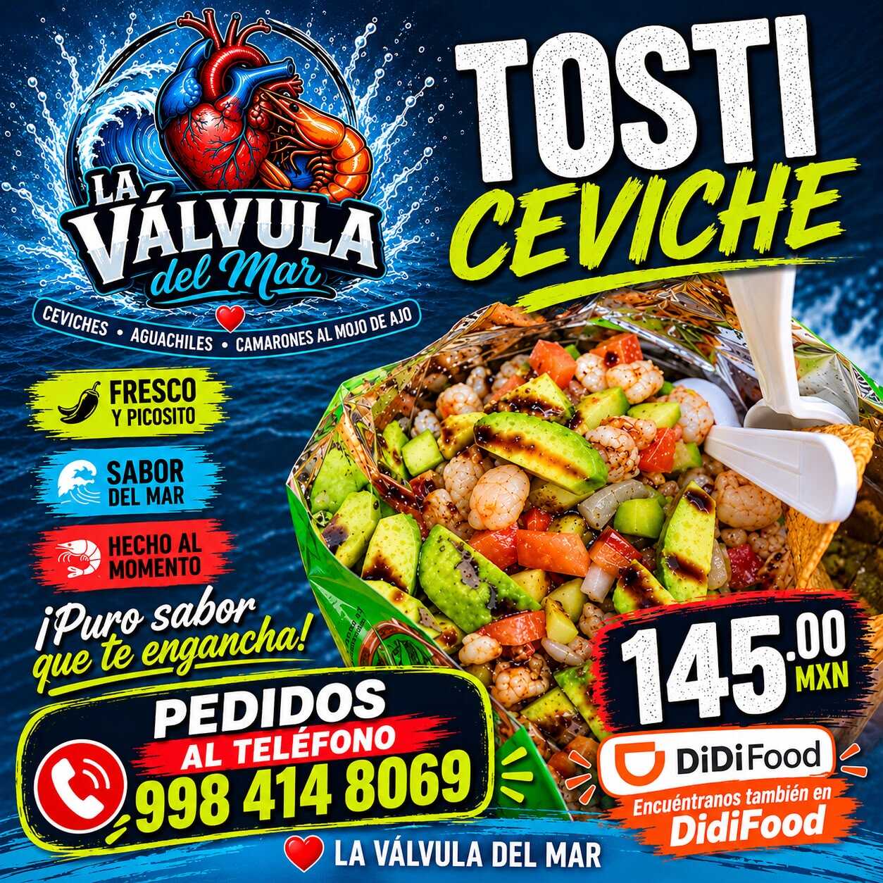 TOSTI CEVICHE
