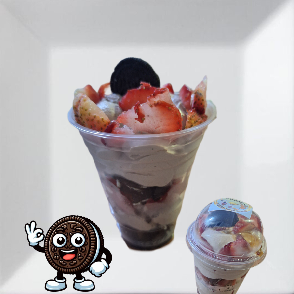Choco y Fresas con Crema