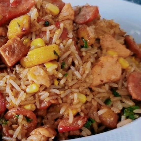 Arroz Ranchero Familiar + Proteína Favorita