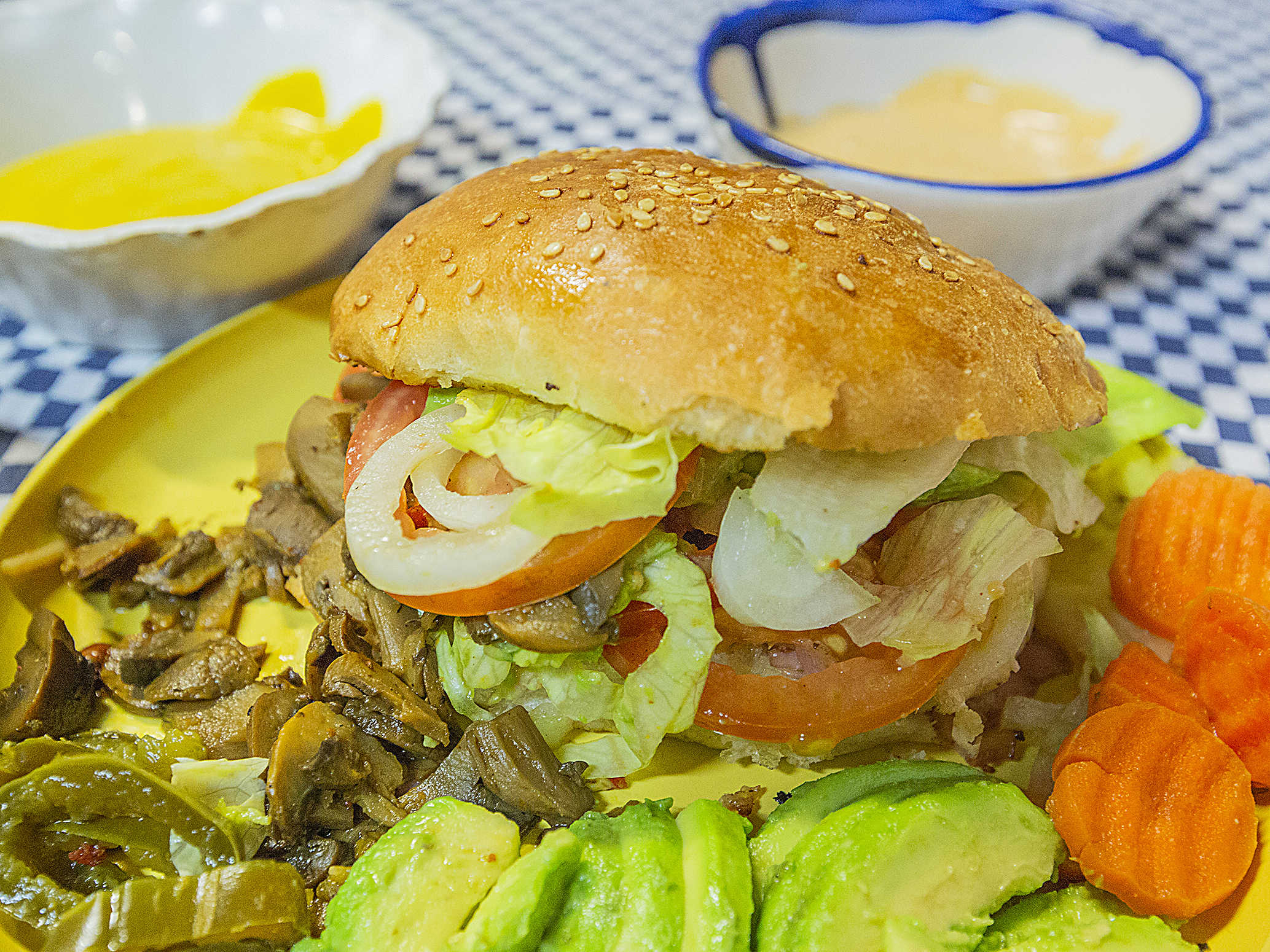 Hamburguesa Vegetariana