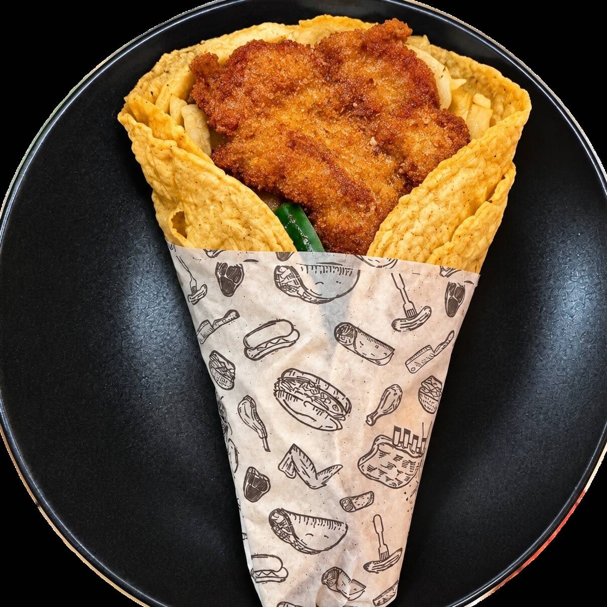 TACO DE MILANESA