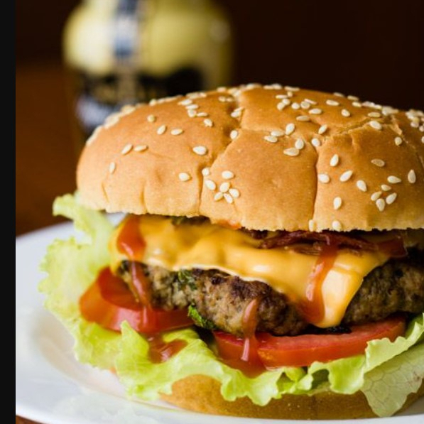 Hamburguesa Jamón y Queso