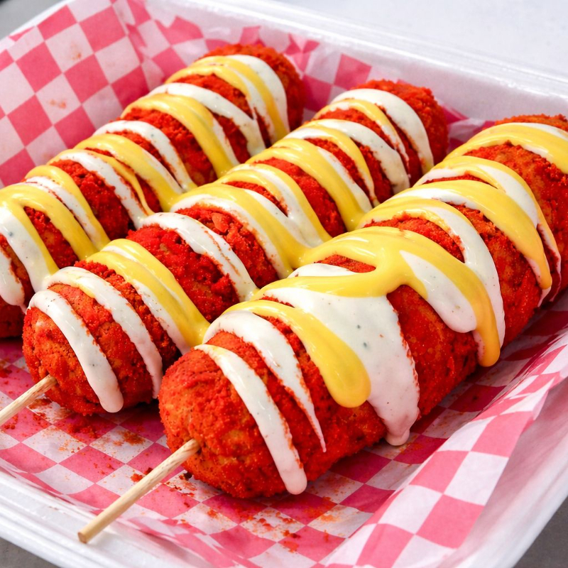 BANDERILLAS FLAMIN HOT 3 CON RANCH Y QUESO NACHOS