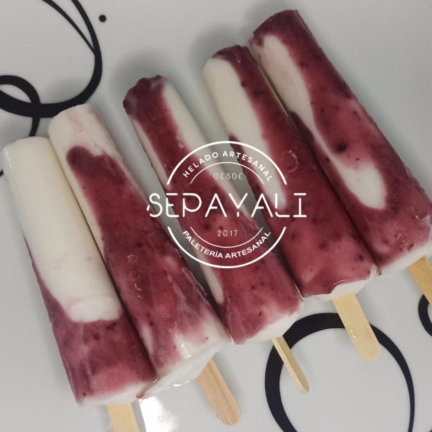 Paleta Lápiz de Queso Zarzamora