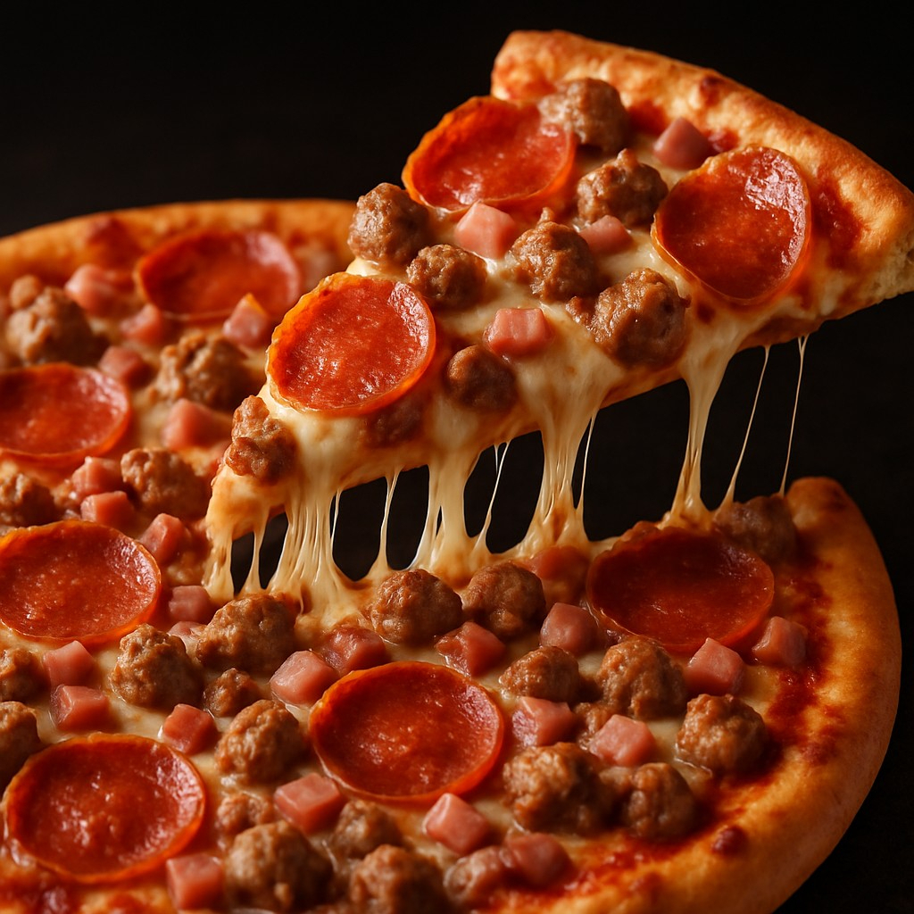 TRES CARNES PIZZA MEDIANA