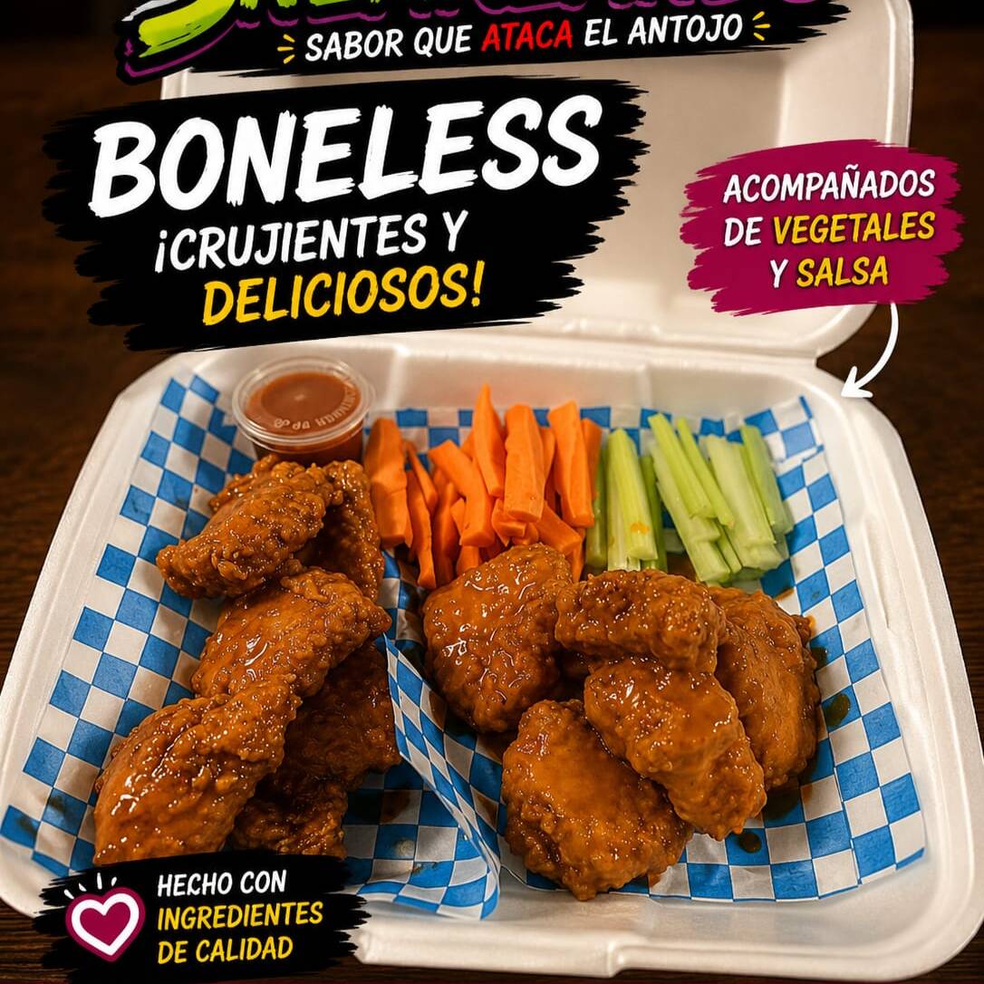 BONELESS 10 PZAS