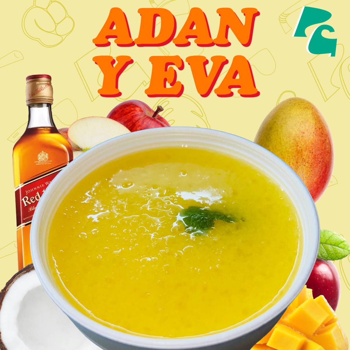 Adán y Eva (Whisky con Mango)