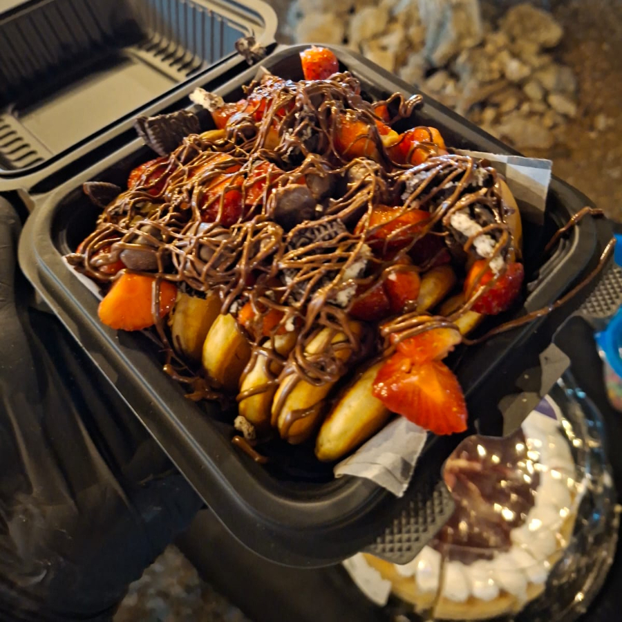 Mini Hot Cakes con Fresa