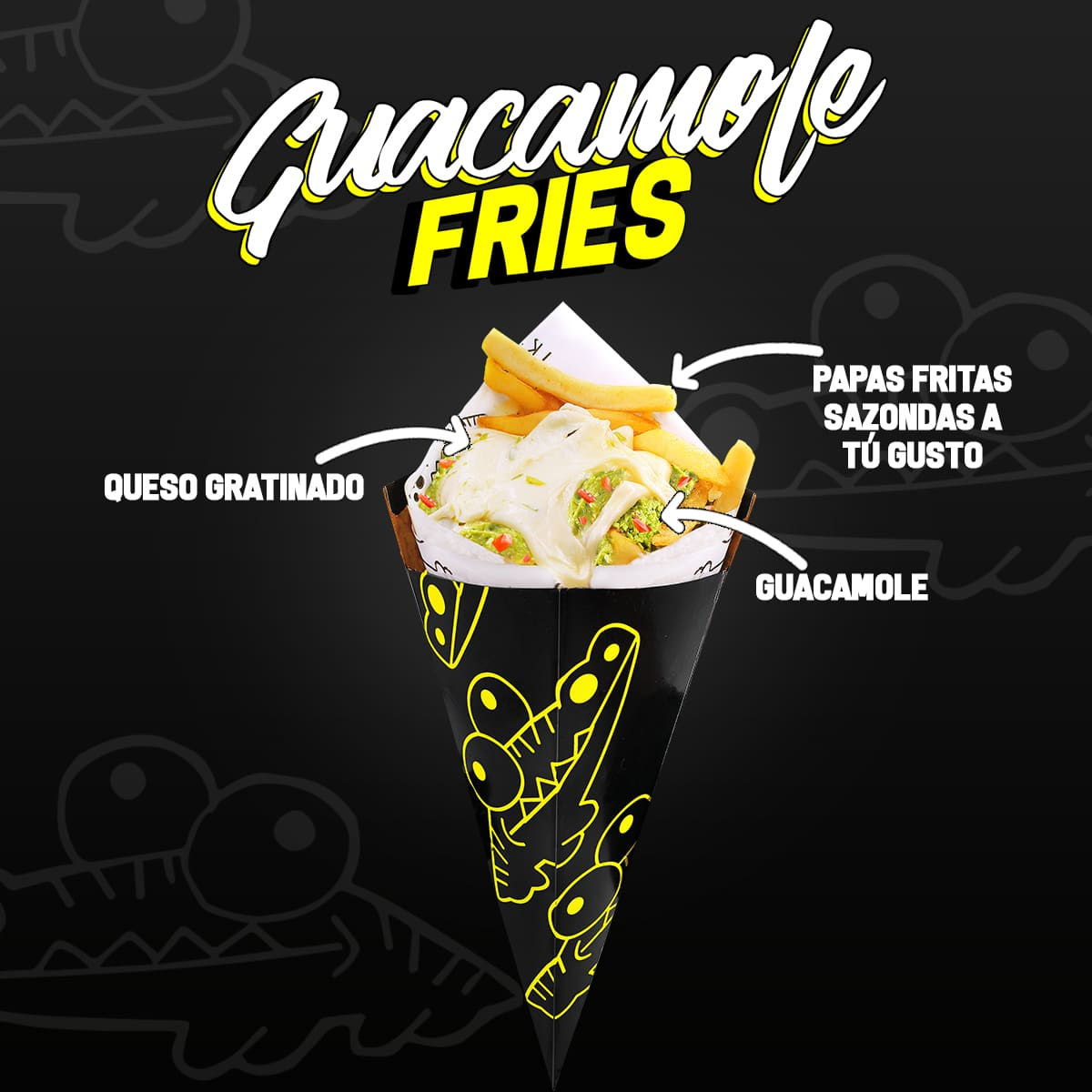 Guacamole Fries