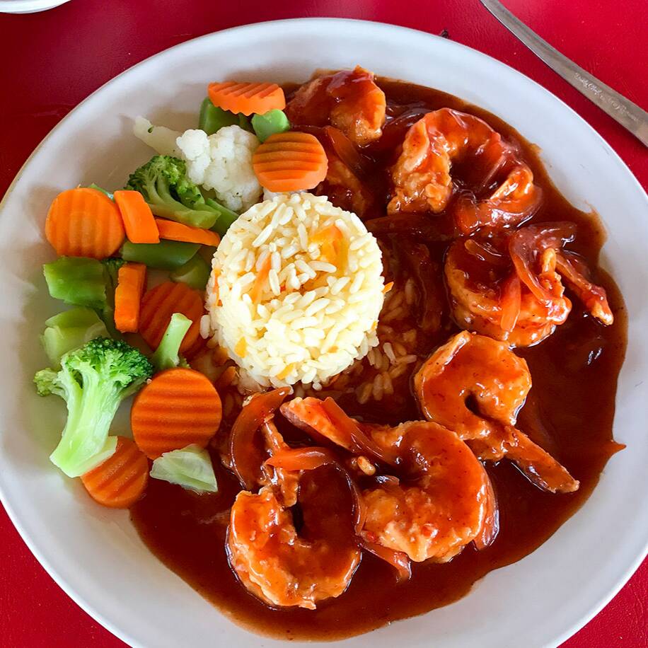 Camarones a la Diabla