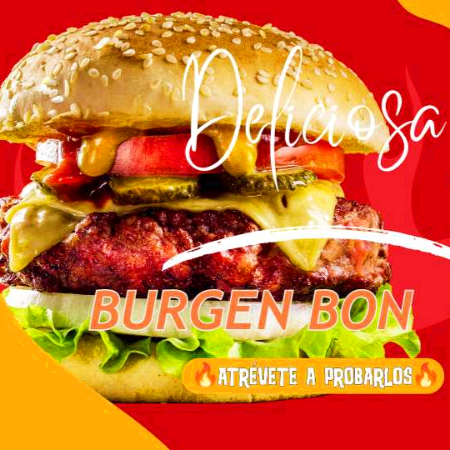 BURGER BON DE BONELESS