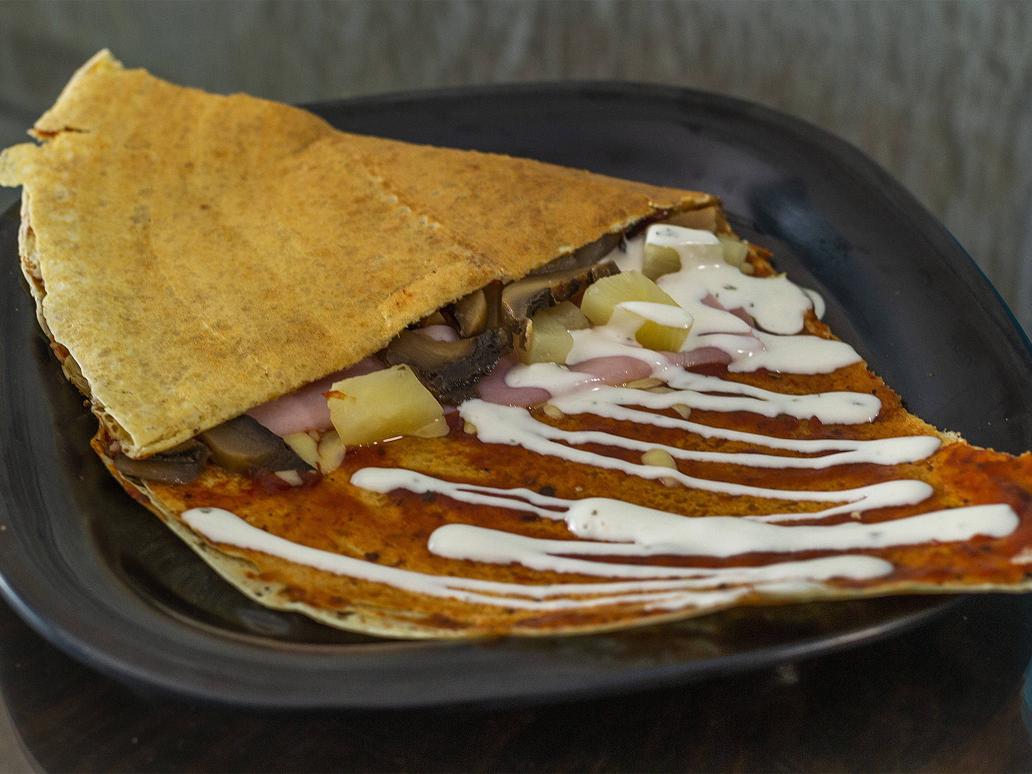 Crepa Salada Hawaiana-