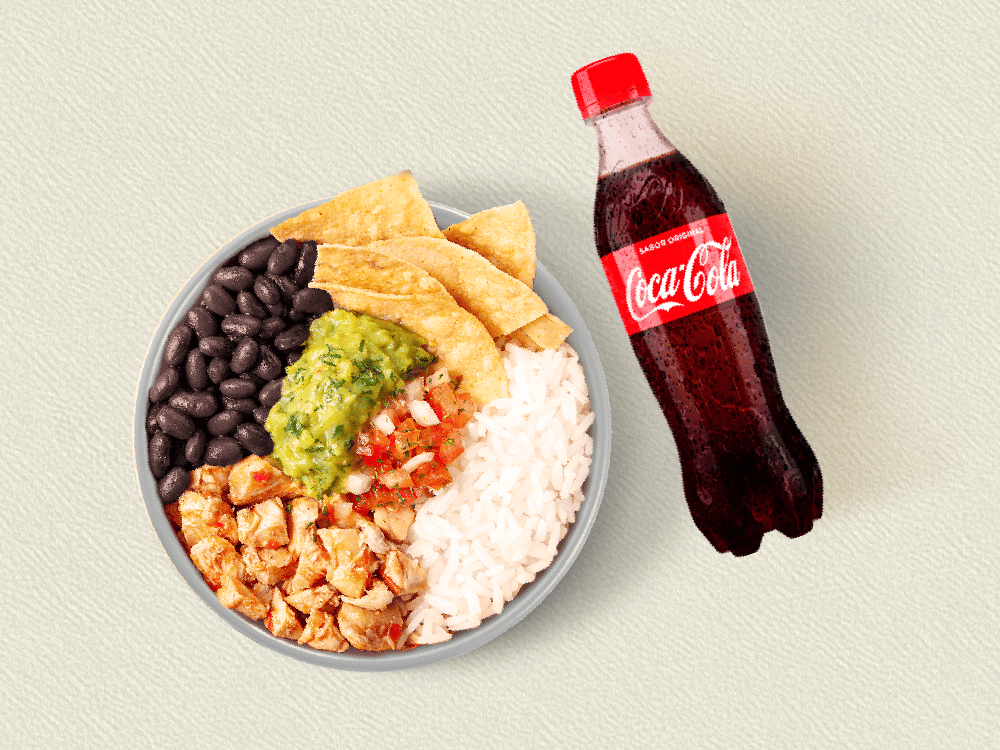 MUY Mexicano +cocacola original 400 ml