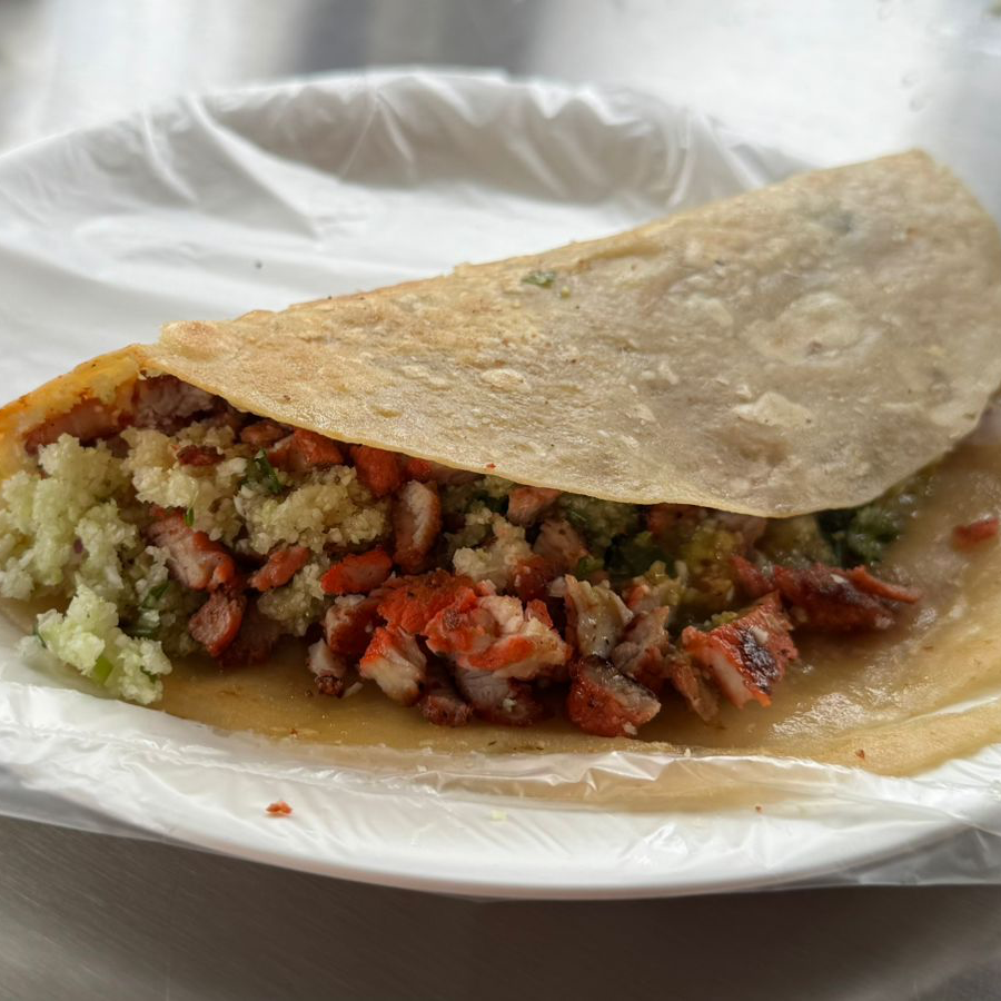 QUESADILLA DE HARINA DE ADOBADA