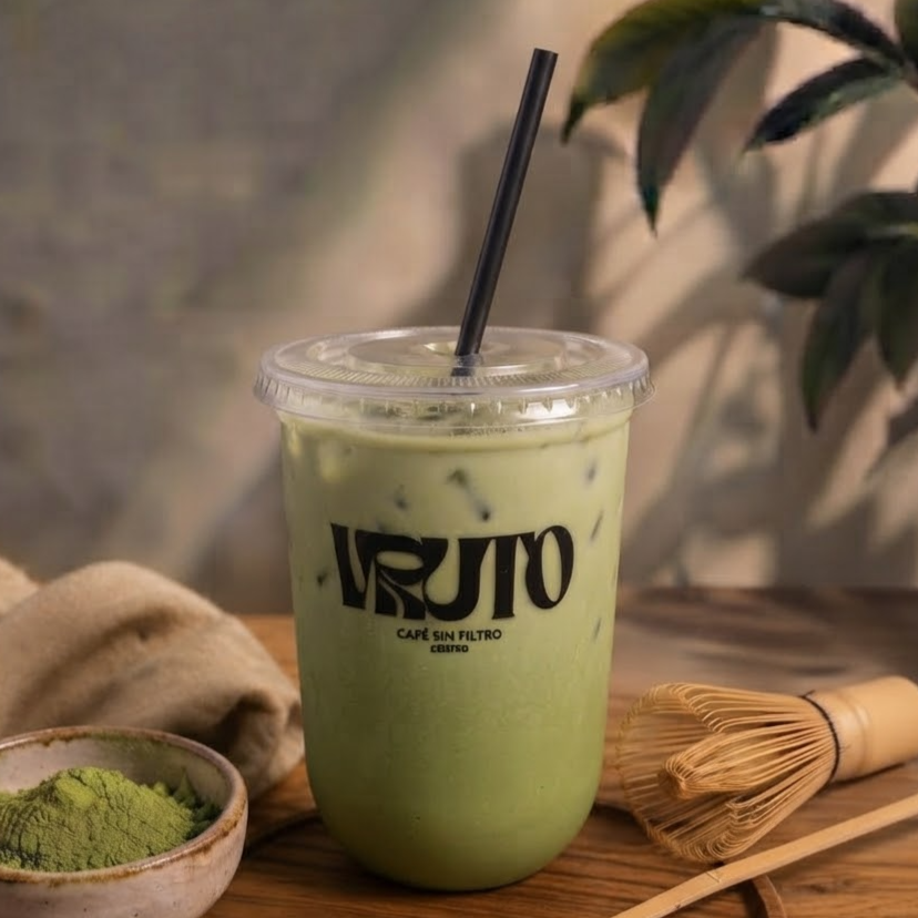 Matcha Latte Helado 16Oz