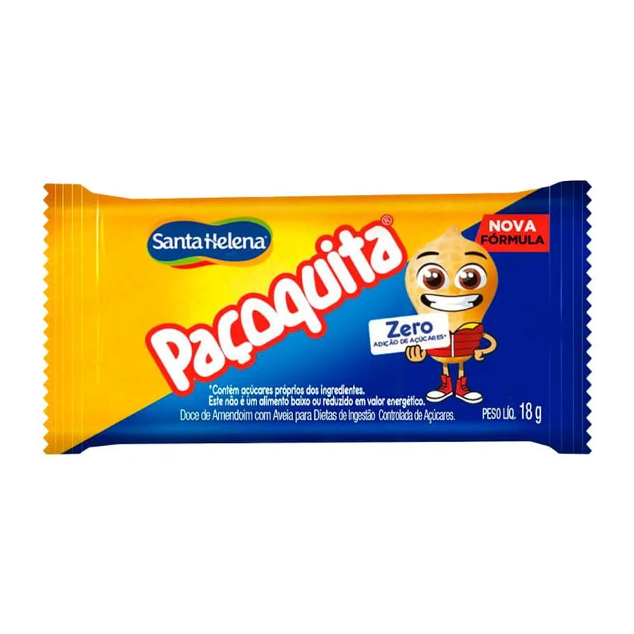 A Paçoquita Zero Adição de Açúcares Santa Helena é a escolha perfeita para quem ama o sabor tradicional da paçoca, mas deseja uma versão mais equilibrada para o dia a dia.