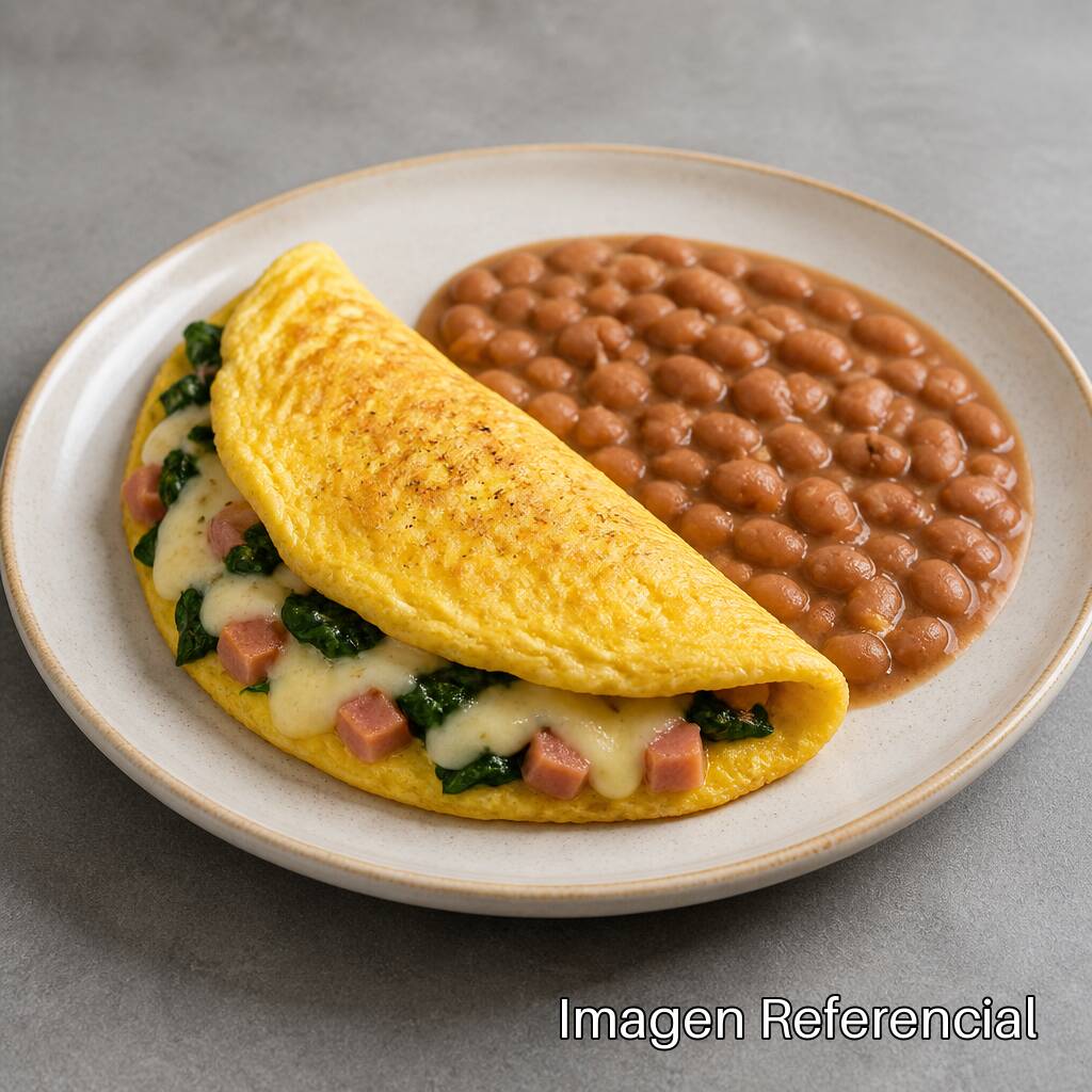 Omelette de Espinaca