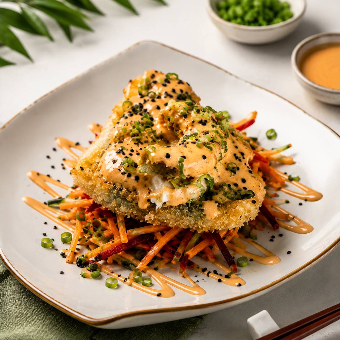 SUSHI TACO DE PESCADO CAPEADO