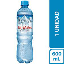 Agua San Mateo 600 Ml