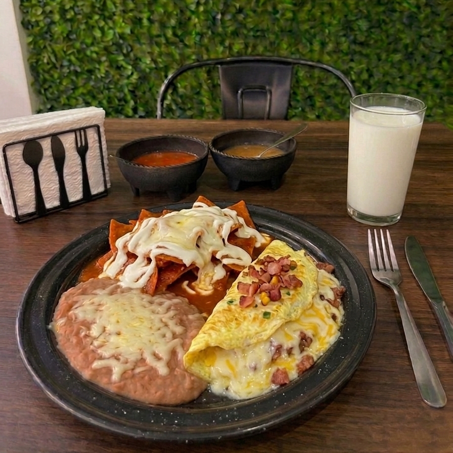 OMELETTE DE TOCINO