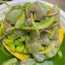 Tostada de Aguachile