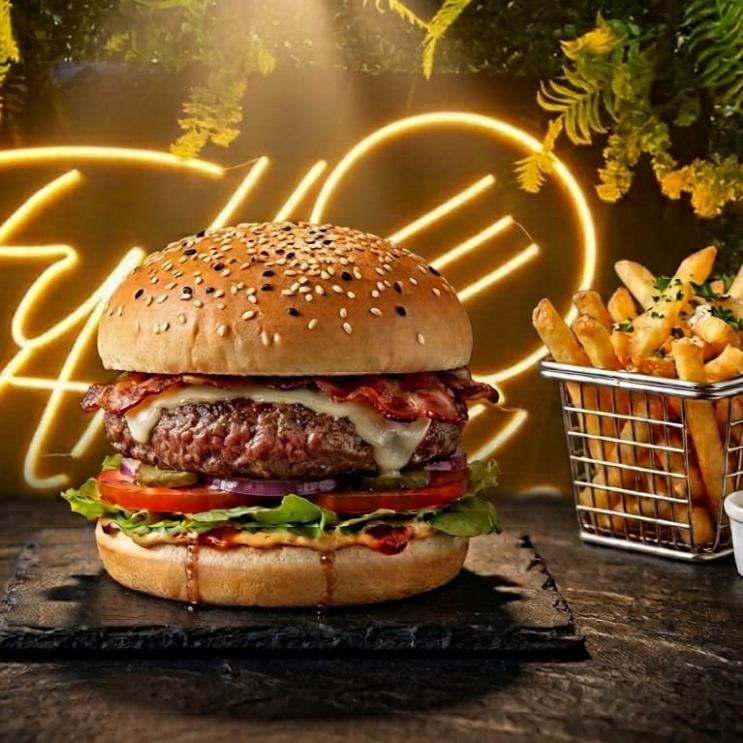 Hamburguesa Medium Full Clasica