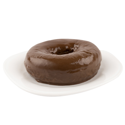 Dona Cubierta de Chocolate