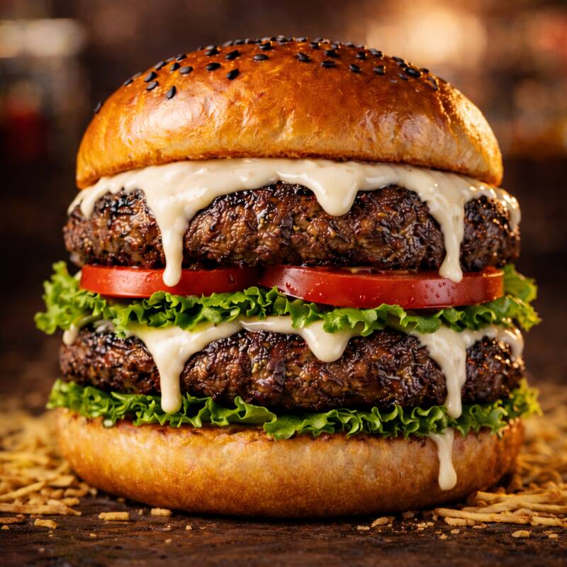 Burguer clasica doble carne