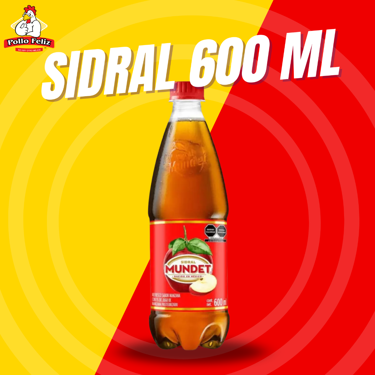 Sidral Mundet 600 ml
