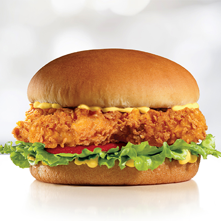 Hamburguesa Tiras de Pollo
