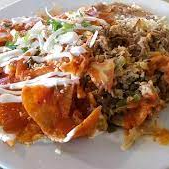 Chilaquiles con Machaca