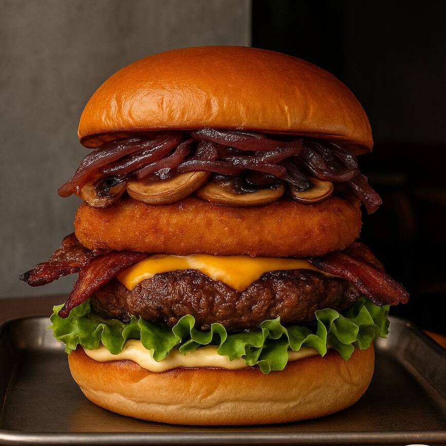 Burger Cheese + Francesa o Gaseosa