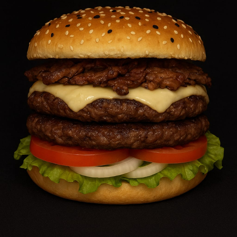 Hamburguesa Arrachera