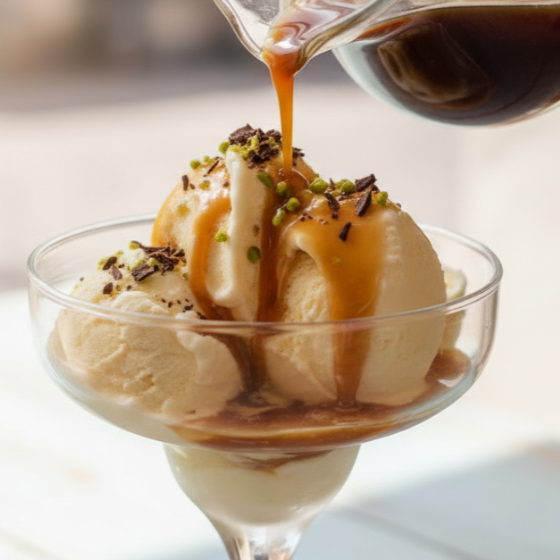 Affogato Rompope