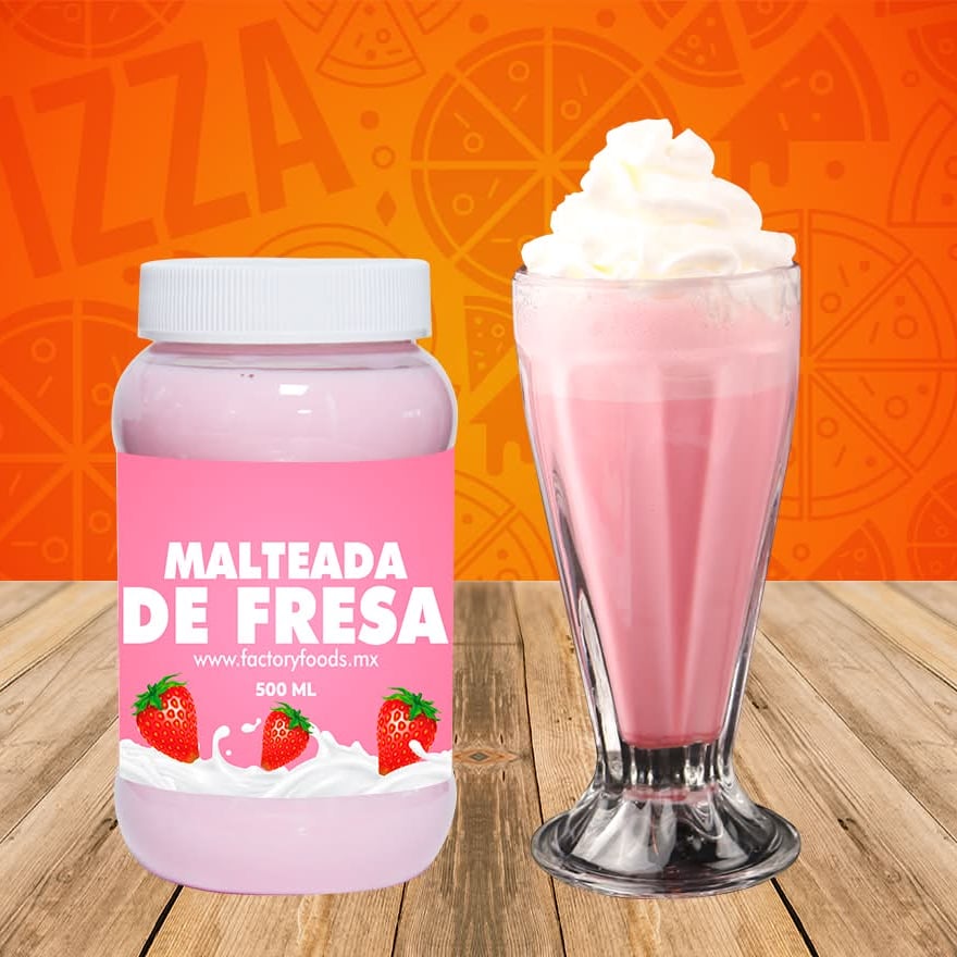 Malteada De Fresa 500 ml