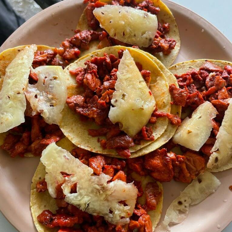 Taco de Pastor.