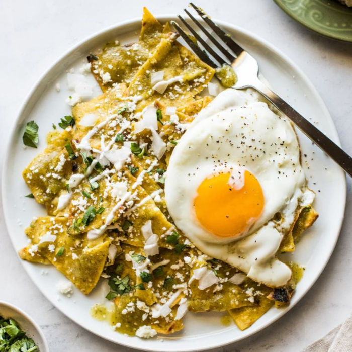 Chilaquiles Con Huevo