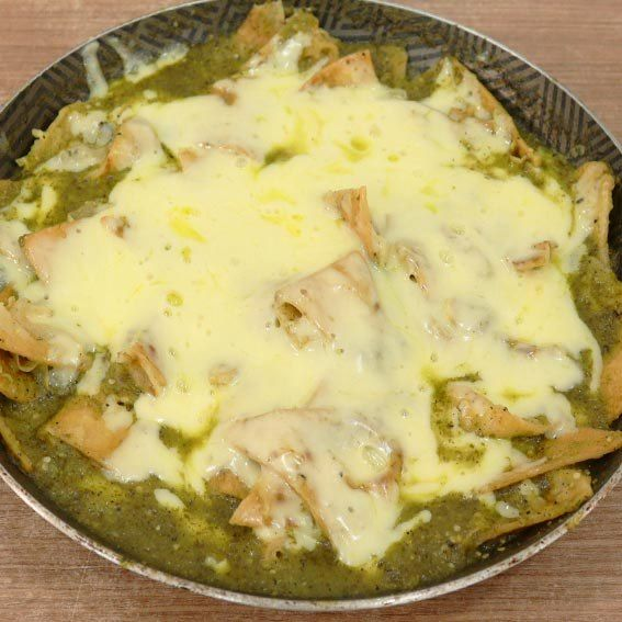 Chilaquiles Verdes Suizos