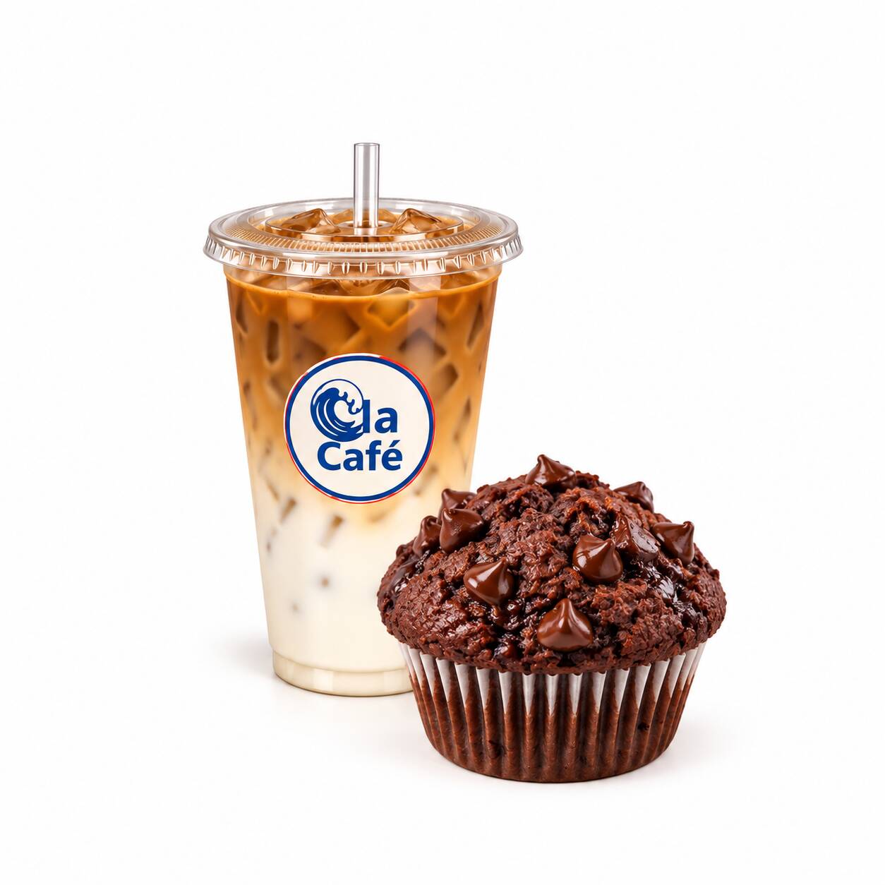 Latte Mocka , Muffin Chocolate