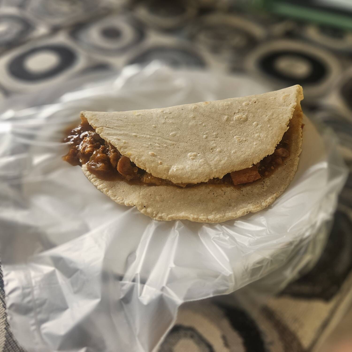 Taco de Comal De Prensado