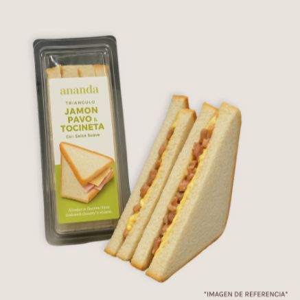 Sandwich Jamón Pavo & Queso