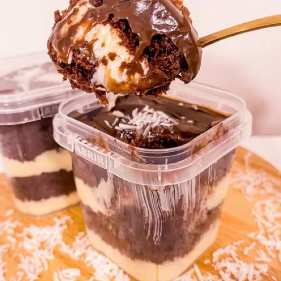 Bolo no pode de prestígio