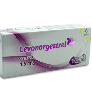 Levonorgestrel 1.5mg Caja con 1Tableta Laboratorio