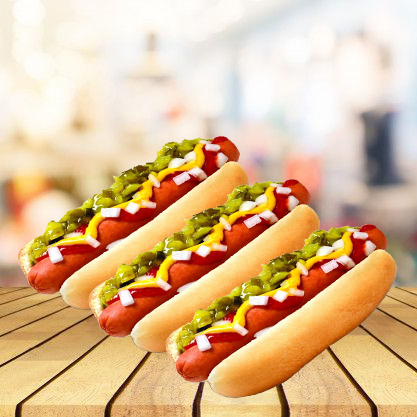 Combo 4 - 3 Hot Dog Sencillos
