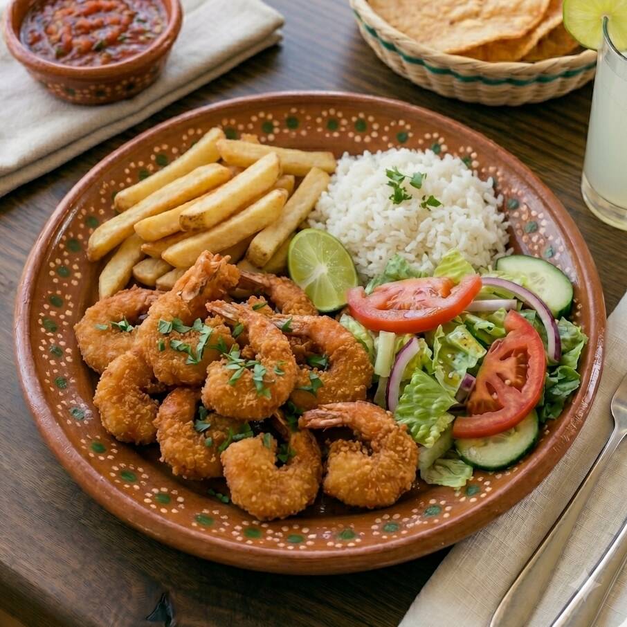 Camarones Empanizados