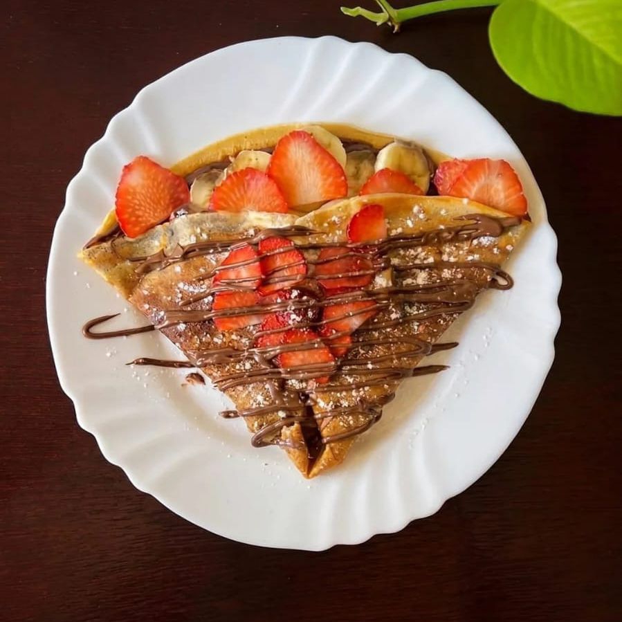 Crepa Dulce de 2 Ingredientes
