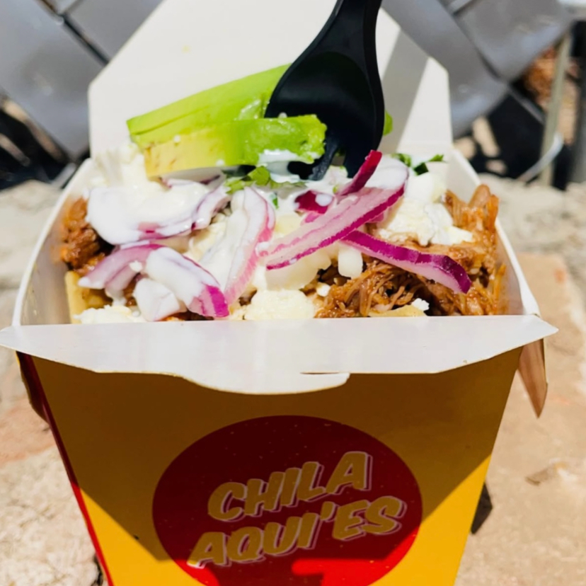 Chilaquiles con Birria