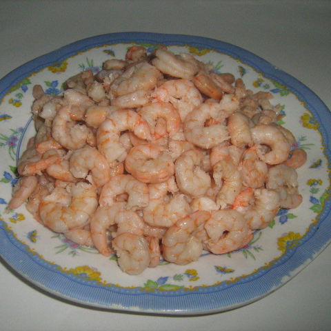 Camarones en Salsa de Soya